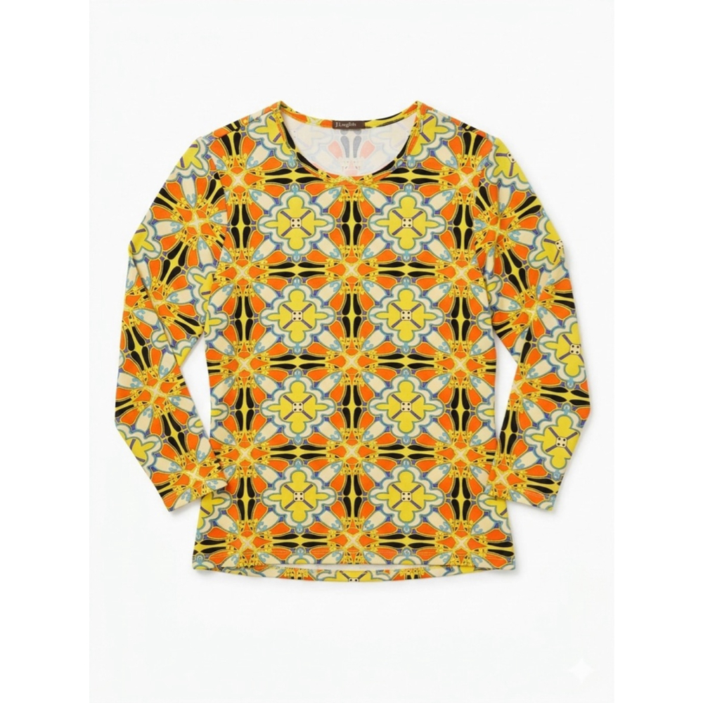 J. McLaughlin Catalina cloth 3/4 sleeve shirt